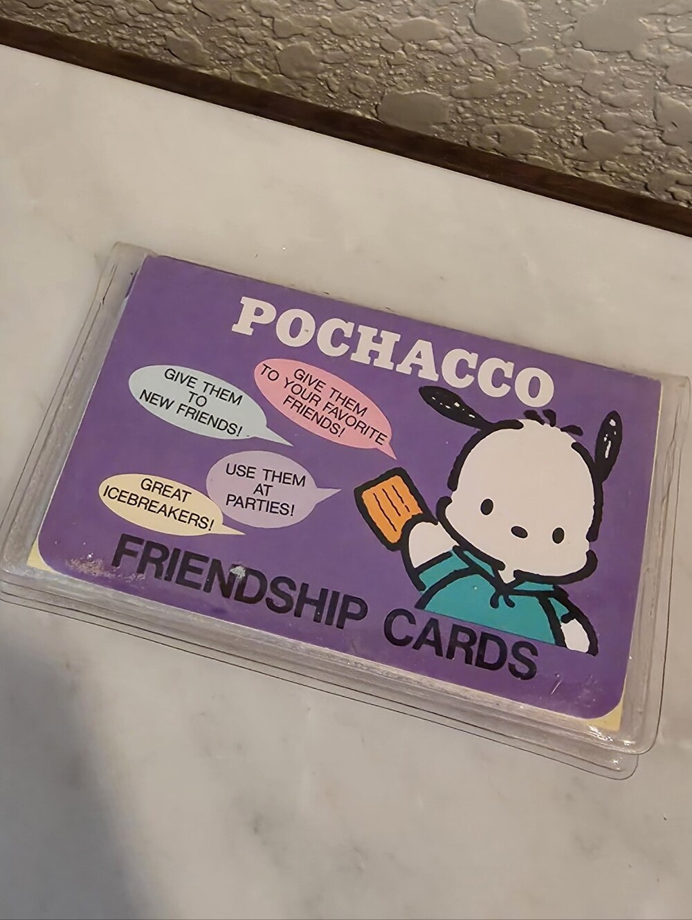 Vintage 1995 Sanrio Pochaco Friendship Cards